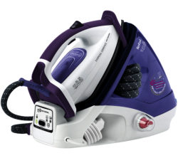 TEFAL  Express GV7630 Compact Steam Generator Iron - White & Purple